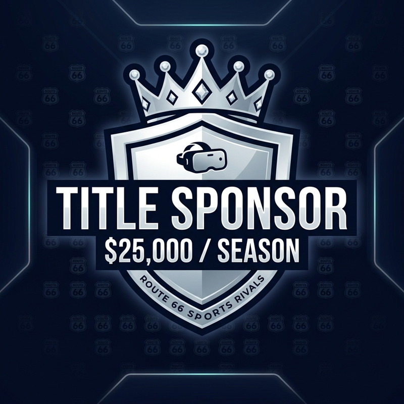 Route 66 Title Sponsor badge
